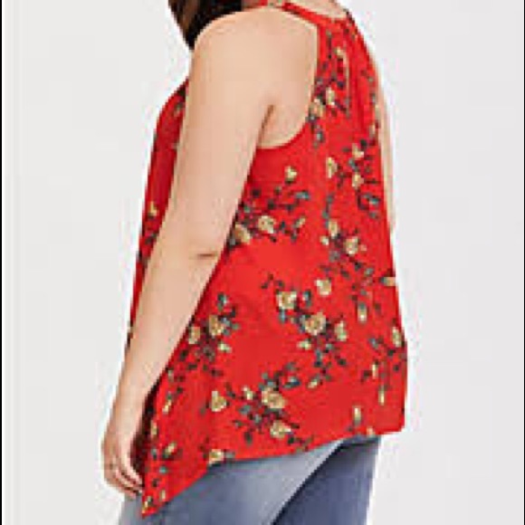 NWOT Torrid Floral Tank - Picture 2 of 2